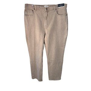 Abercrombie & Fitch 90's Straight Ultra High Rise  Curve Love 34/18R  Jeans NWT